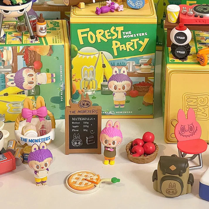 THE MONSTERS Labubu Forest Party Series Figures Sealed Case (9 Blind Box)