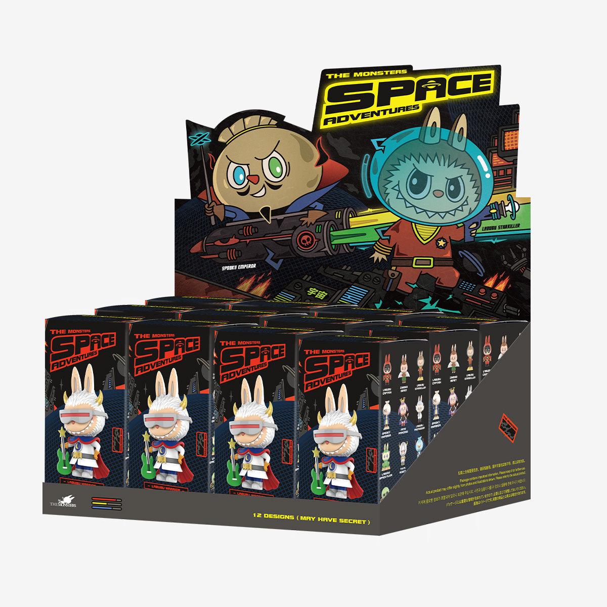 THE MONSTERS Labubu Space Adventures Series Figures Sealed Case (12 Blind Box)