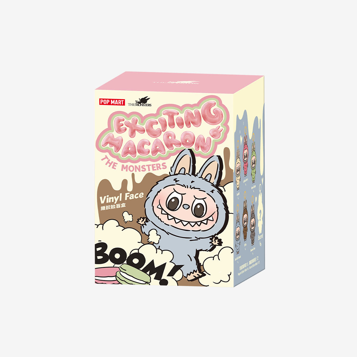 THE MONSTERS Labubu Exciting Macaron Vinyl Face Single Box (1 Blind Box)