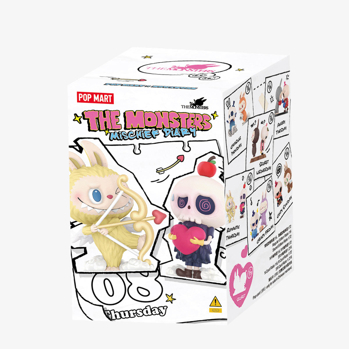THE MONSTERS Labubu Mischief Diary Series Figures Single Box (1 Blind Box)