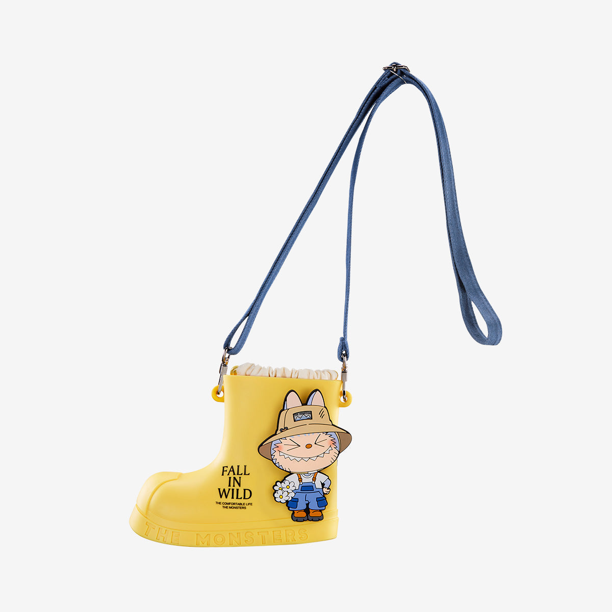 THE MONSTERS Labubu Fall in Wild Series Rain Boot Bag