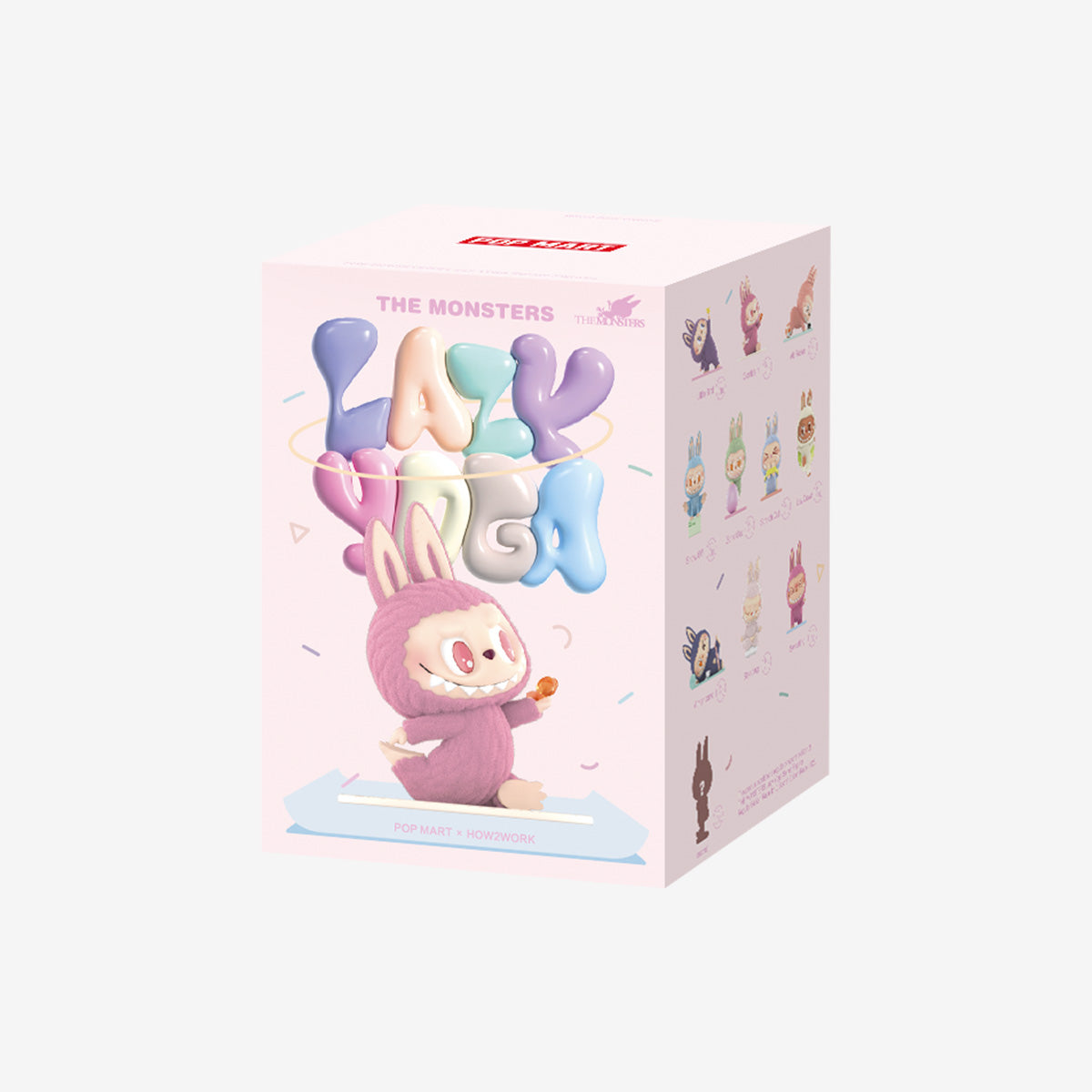 THE MONSTERS Labubu Lazy Yoga Series Figures Single Box (1 Blind Box)