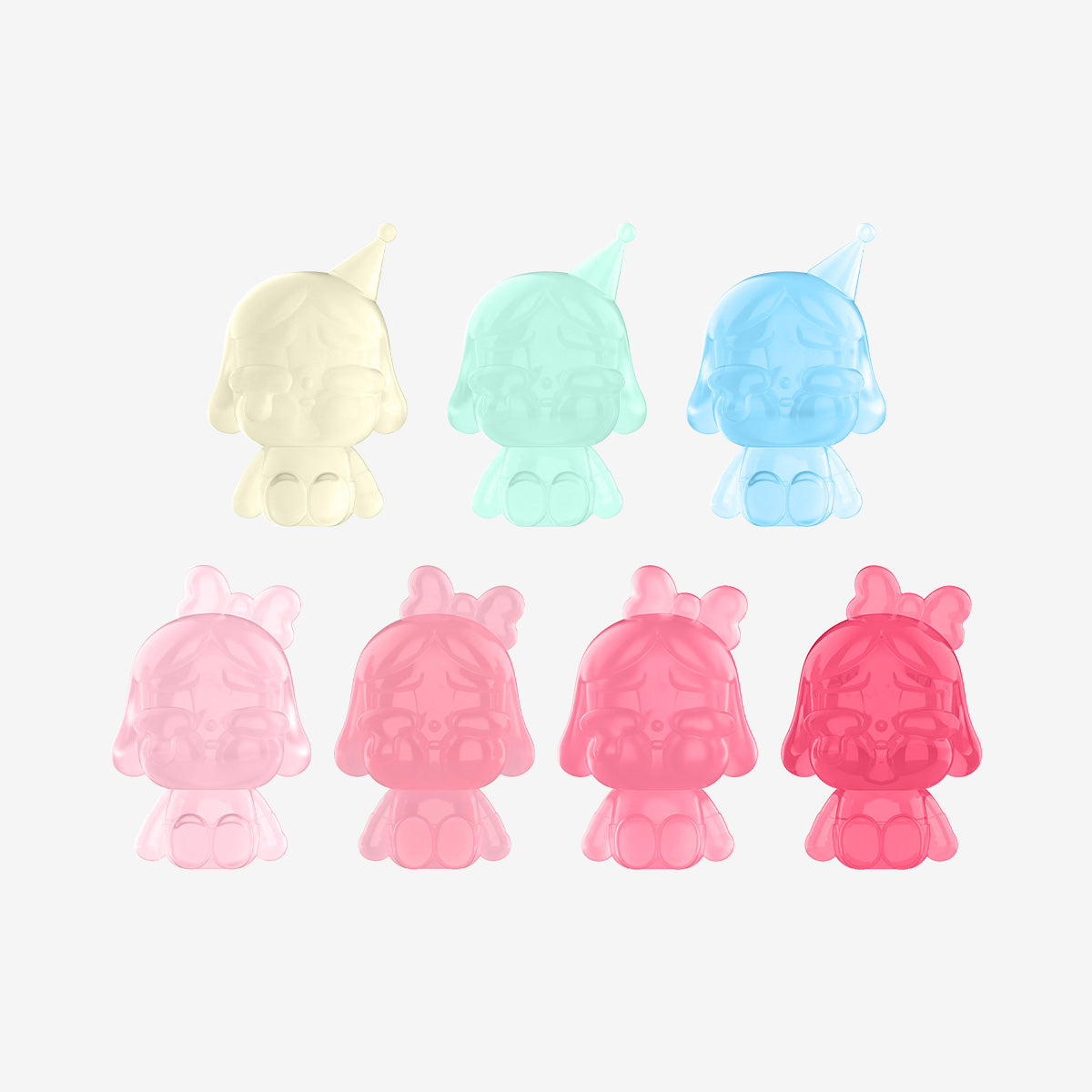 POP BEAN CRYBABY MINI FIGURE Gradient Color Set