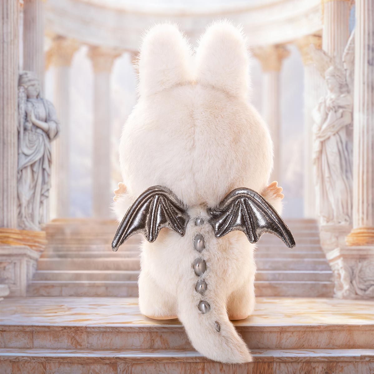 Labubu THE MONSTERS ZIMOMO ANGEL IN CLOUDS Vinyl Face Doll