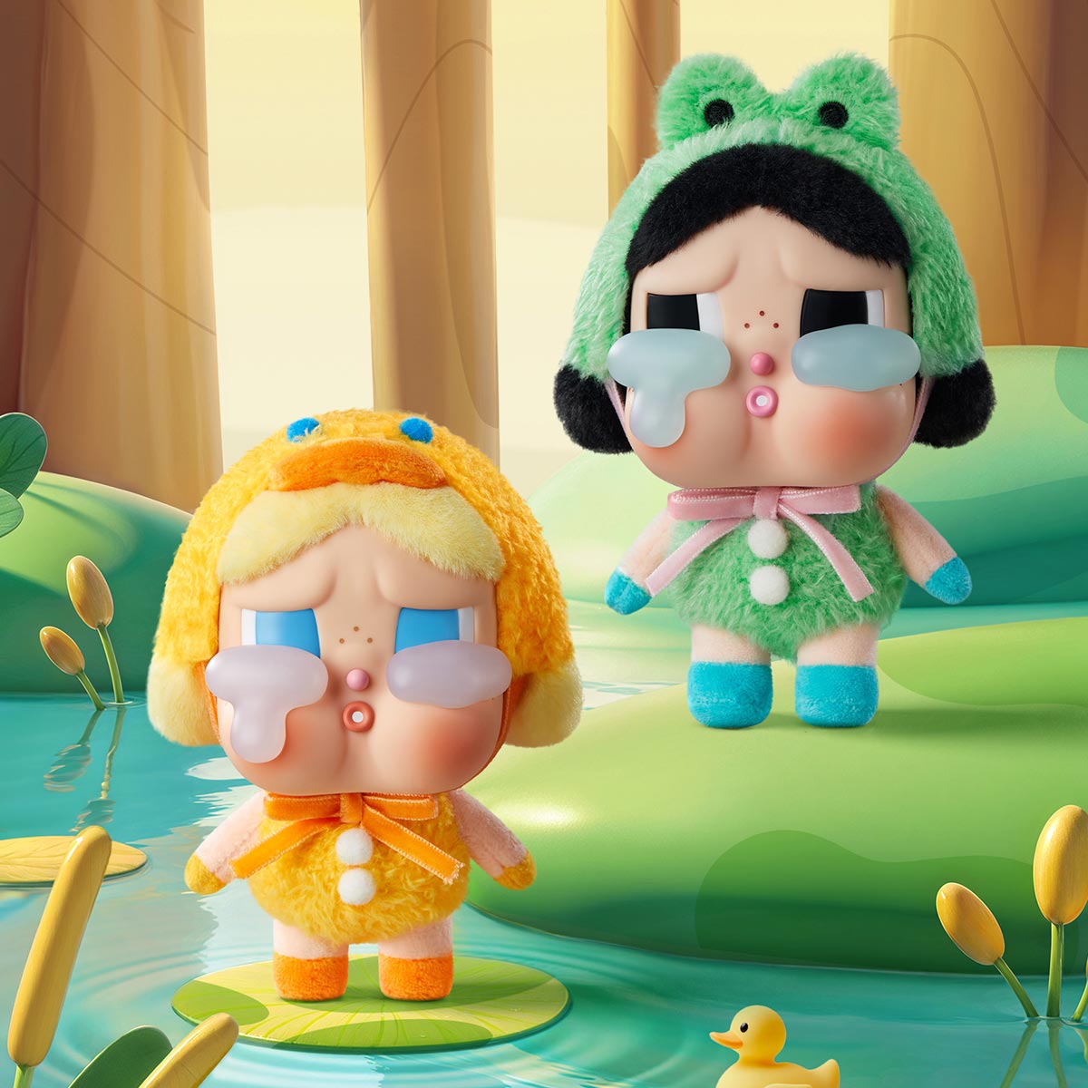 CRYBABY Crying Again Series Vinyl Face Plush Sealed Case (6 Blind Box)