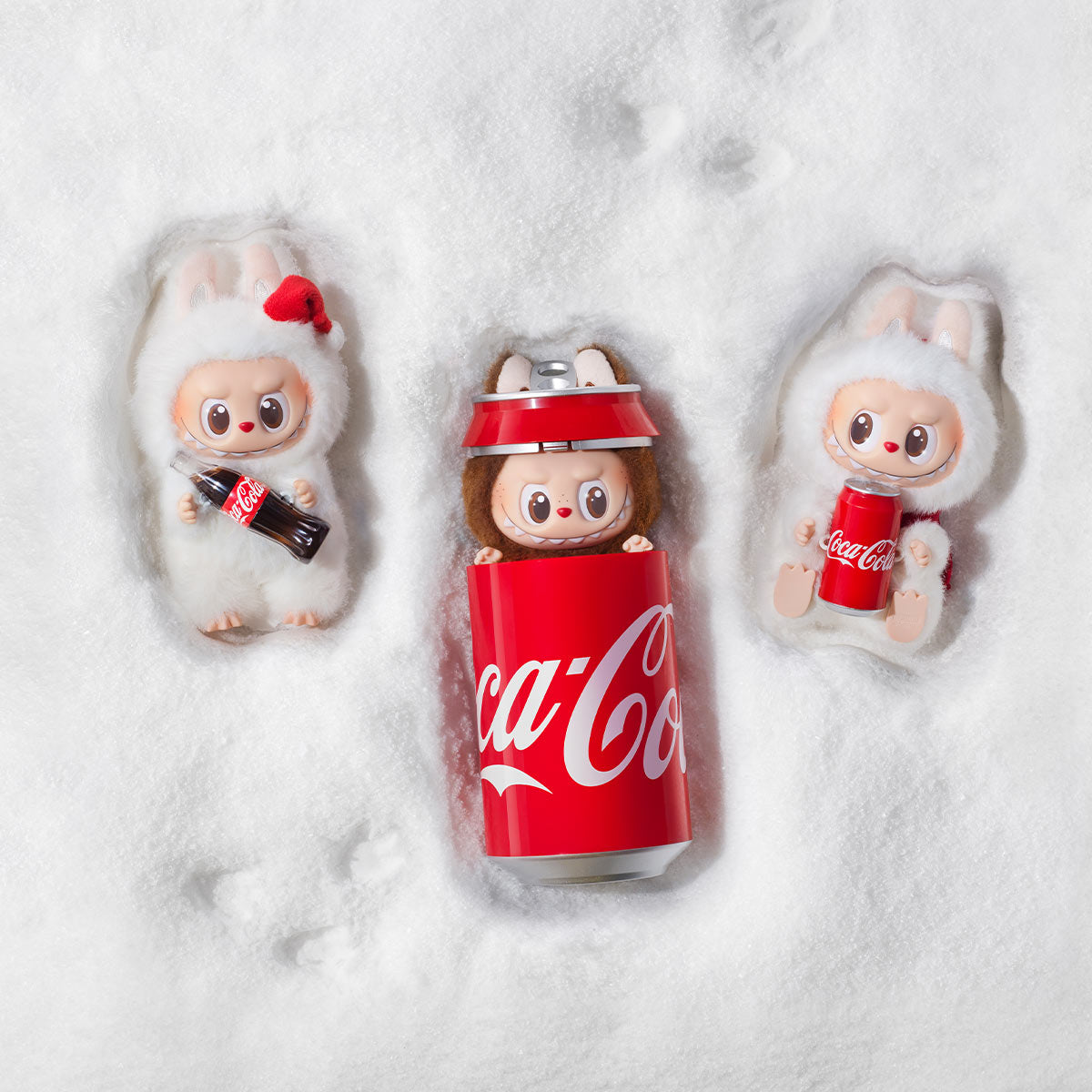 THE MONSTERS Labubu COCA-COLA SERIES-Vinyl Face Single Blind Box (1 Blind Box)