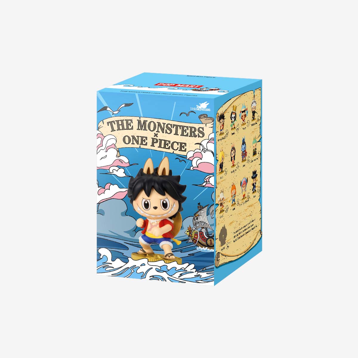 THE MONSTERS Labubu × One Piece Series Figure Single Box (1 Blind Box)