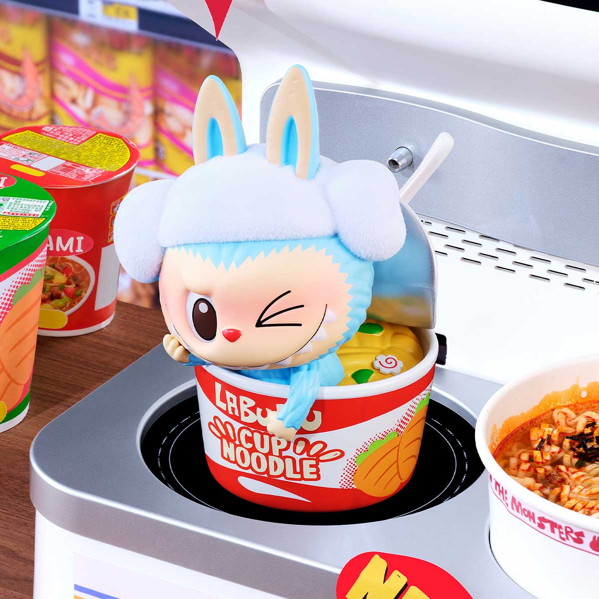 THE MONSTERS Labubu Wacky Mart Series Figure Single Box (1 Blind Box)