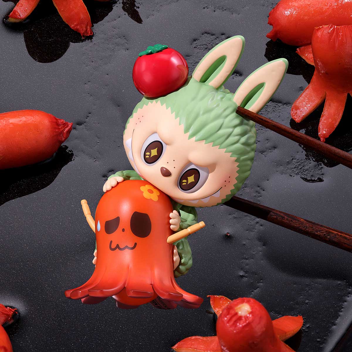 THE MONSTERS Labubu Wacky Mart Series Figures Case (12 Blind Box)