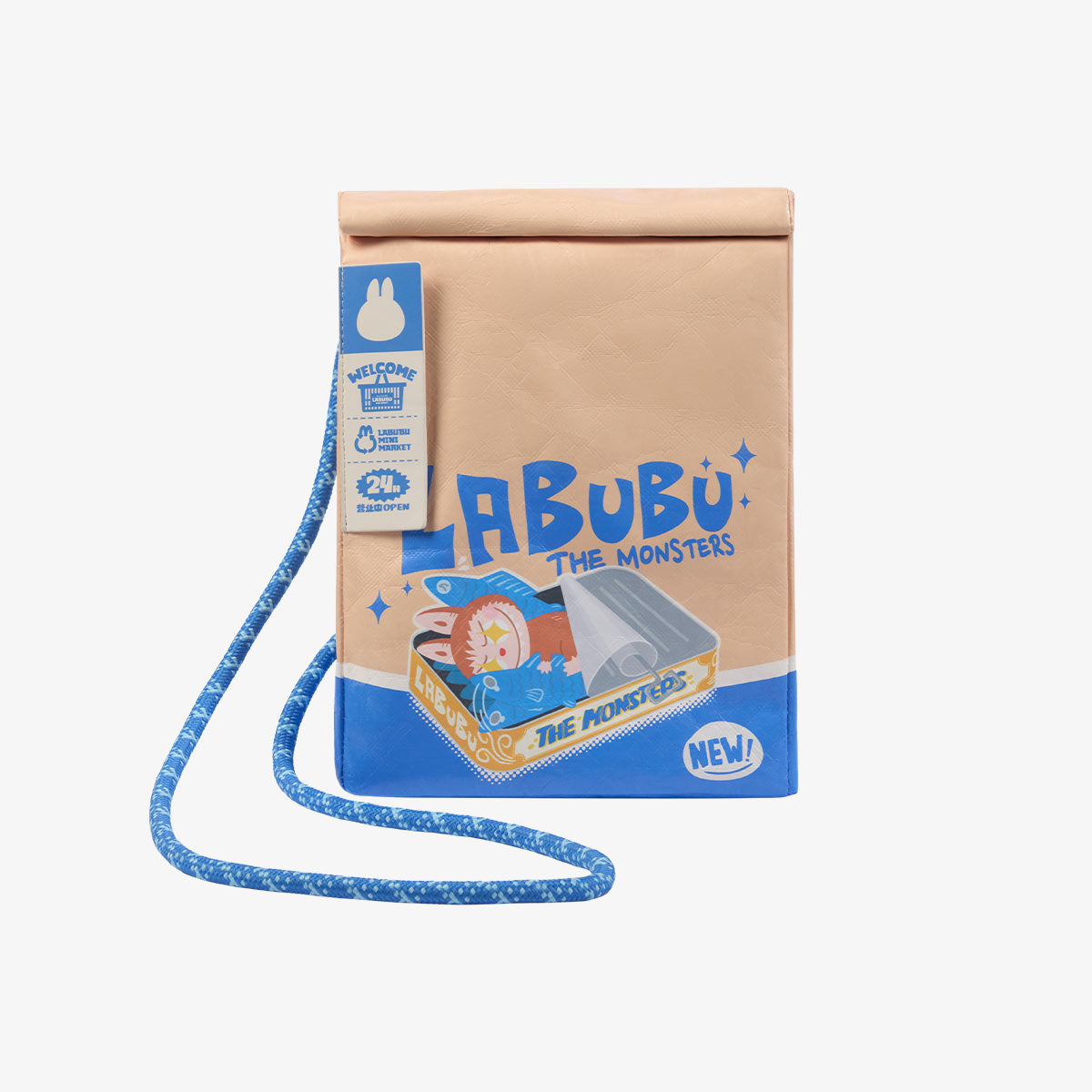 THE MONSTERS Labubu Wacky Mart Series Messenger Bag