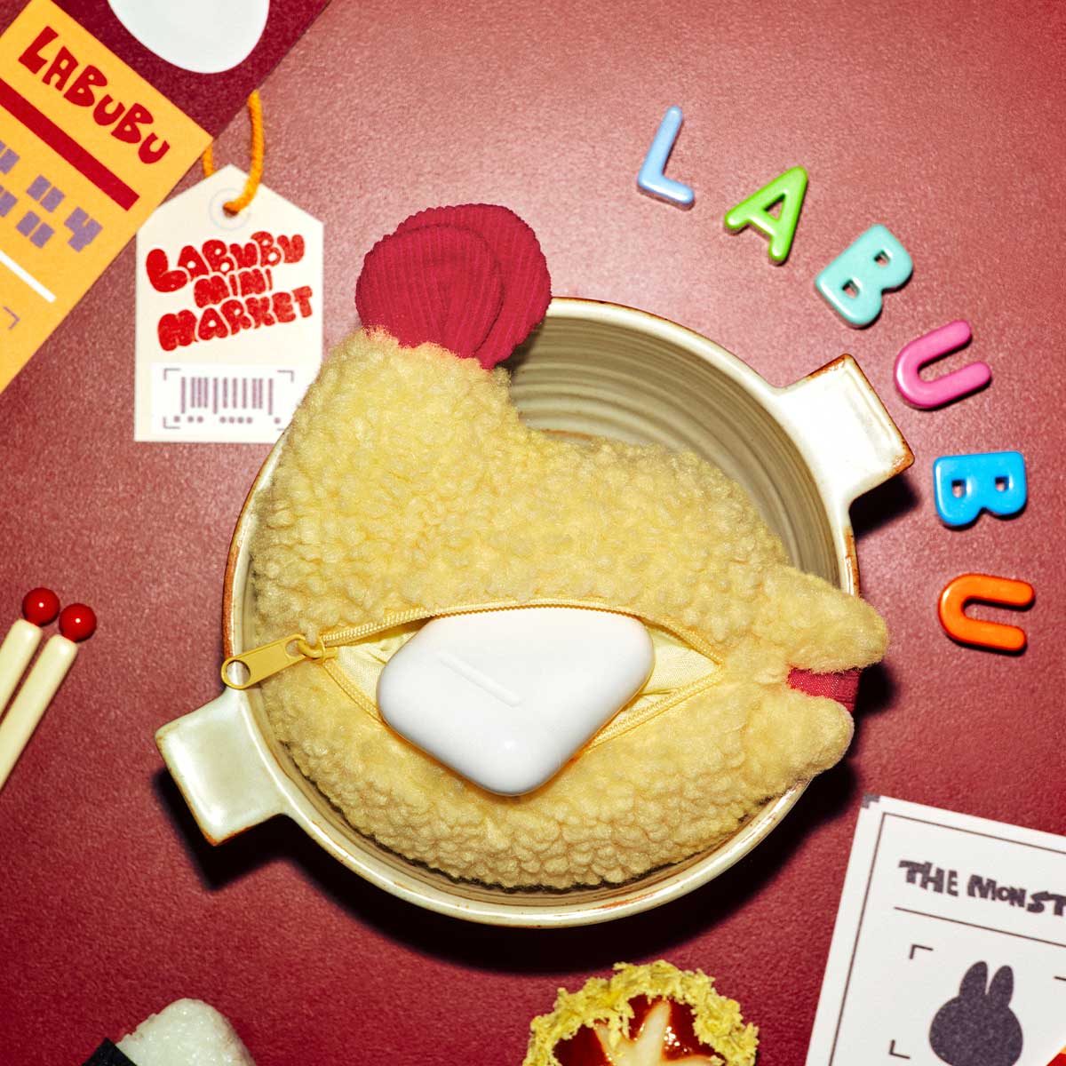 THE MONSTERS Labubu Wacky Mart Series-Earphone Case