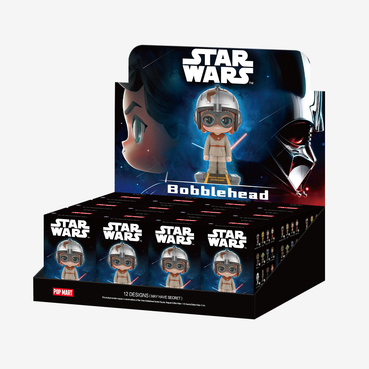 Star Wars Bobblehead Series Figures Sealed Case (12 Blind Box)