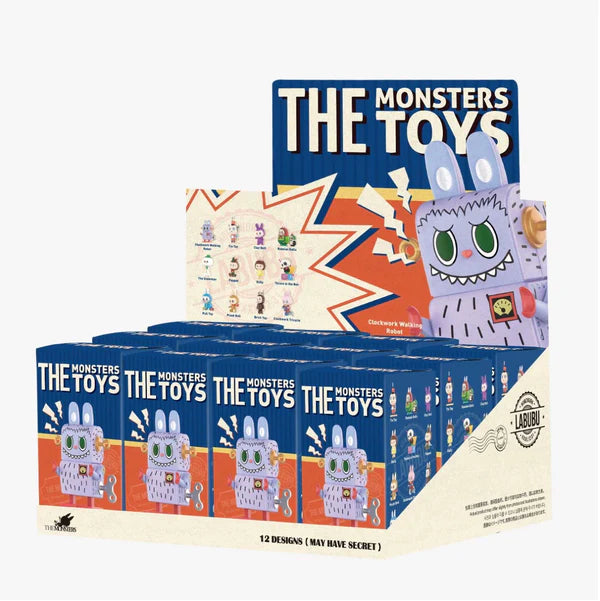 Labubu THE MONSTERS Toys Series Figures Sealed Case (12 Blind Boxes), featuring a variety of collectible Vinyl Face figures with vibrant designs and playful expressions.