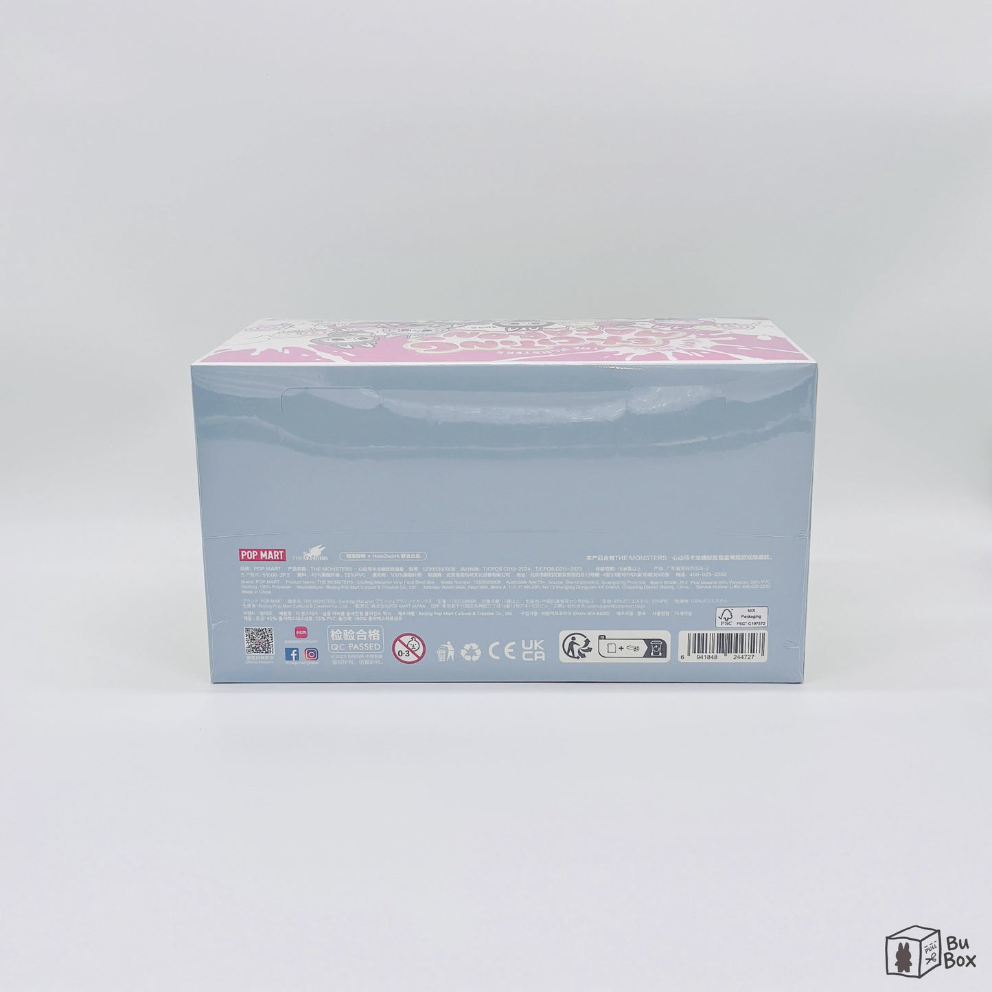 THE MONSTERS Labubu Exciting Macaron Vinyl Face Sealed Case (6 Blind Box)