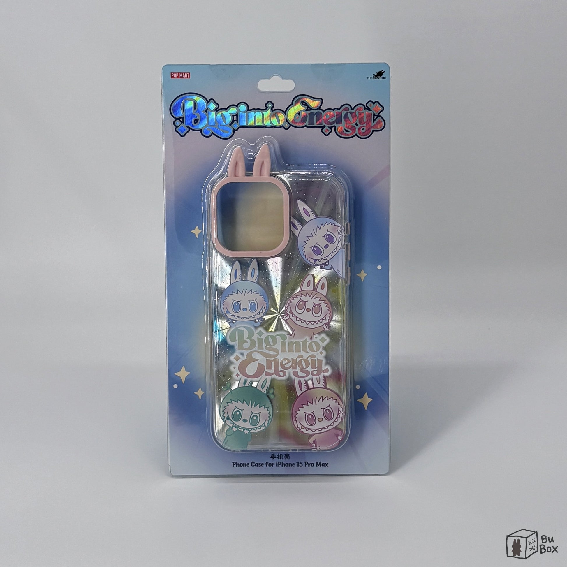THE MONSTERS Labubu Big into Energy Series iPhone Case featuring a vibrant, energy-themed Labubu character design, perfect for fans of Labubu and stylish, functional phone accessories.