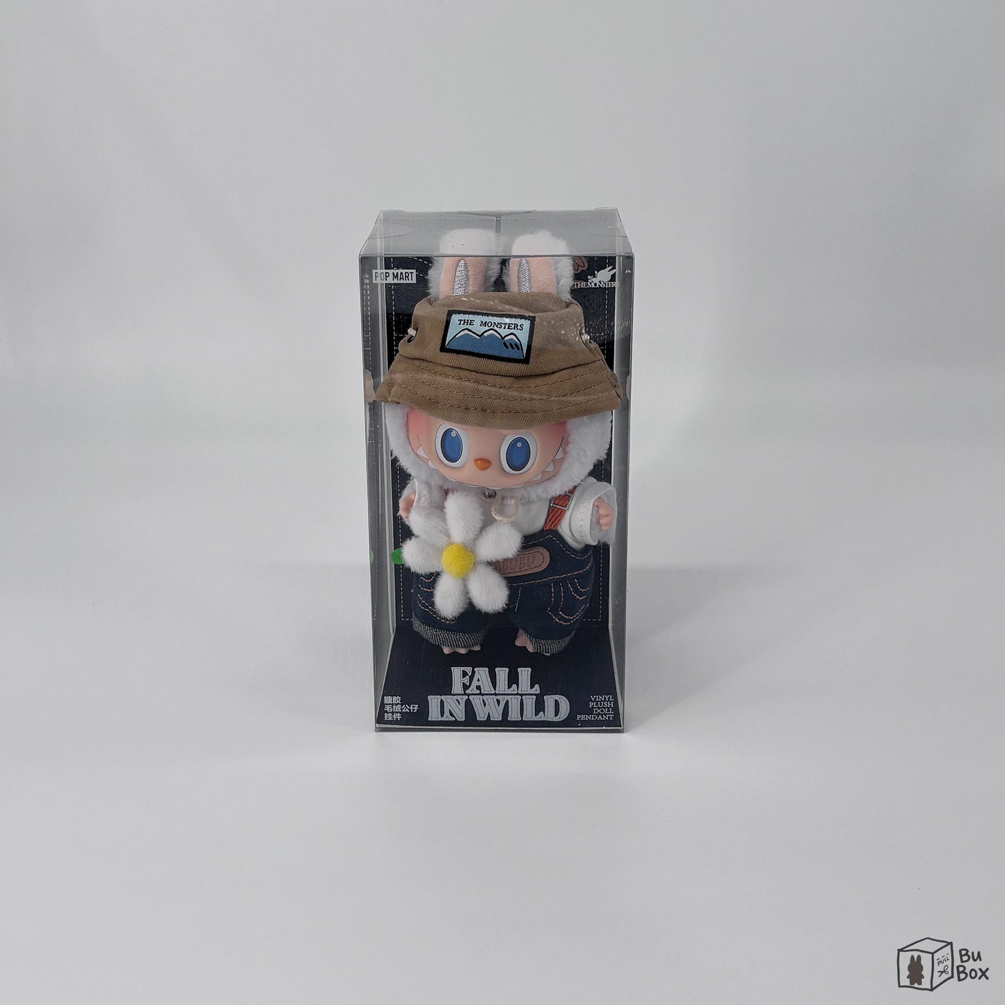 THE MONSTERS Labubu FALL IN WILD Series Vinyl Plush Pendant featuring a Labubu character inspired by nature and the wild, perfect for fans and collectors of Labubu's adventurous and nature-themed design.