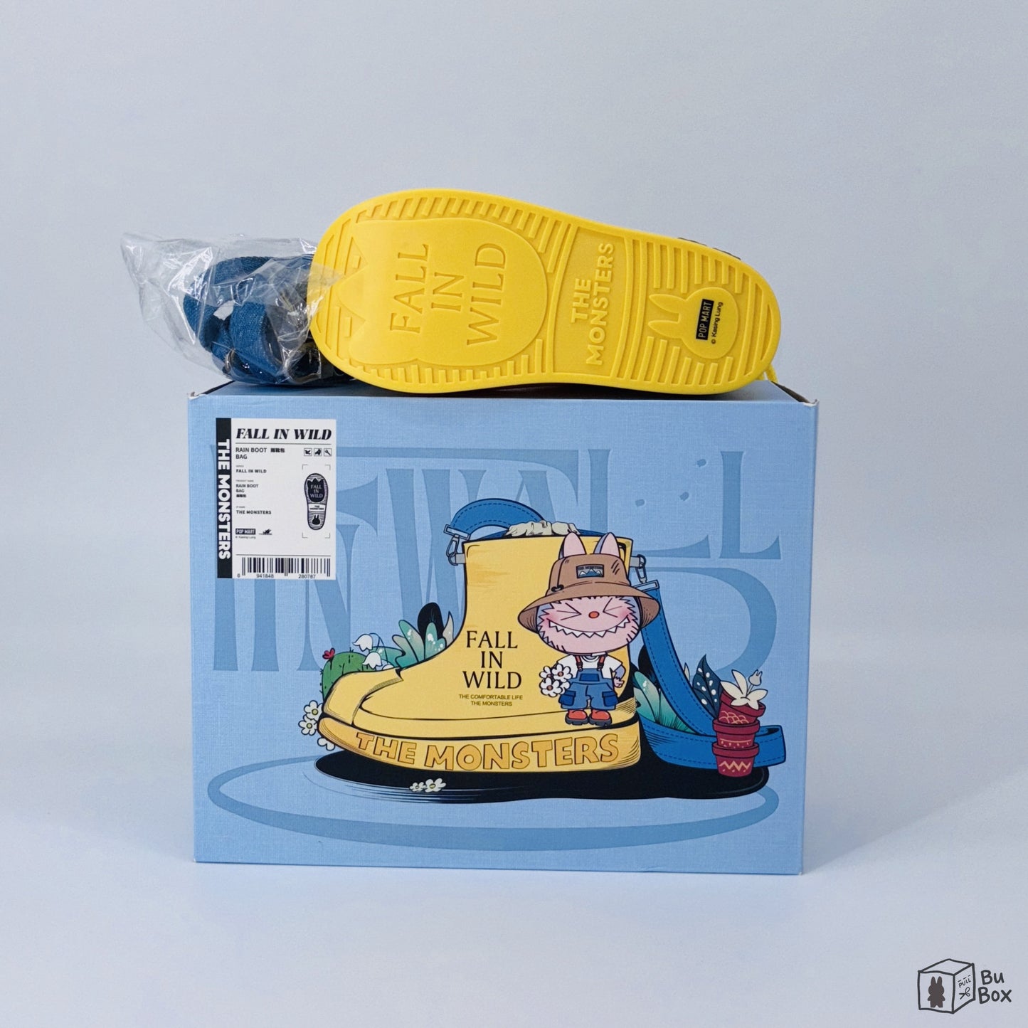 THE MONSTERS Labubu Fall in Wild Series Rain Boot Bag