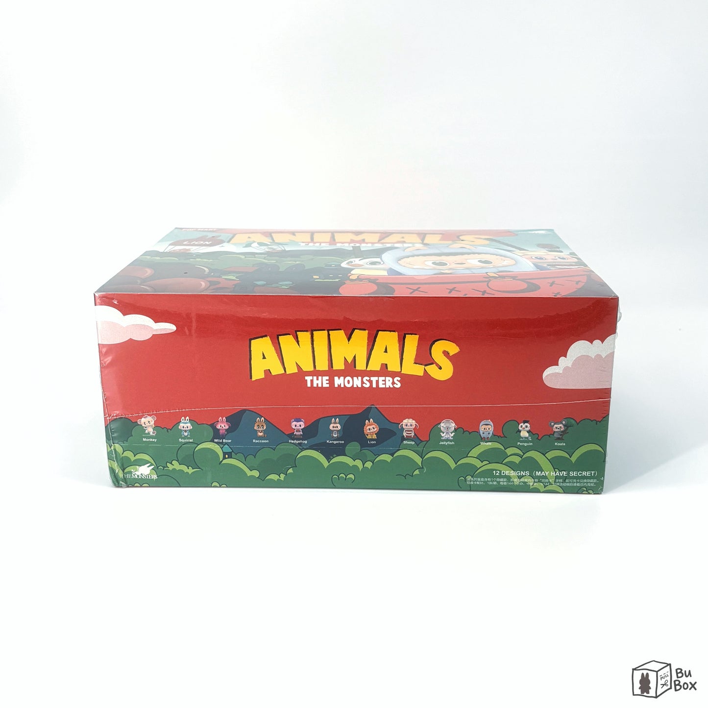 THE MONSTERS Labubu Animals Series Figures Sealed Case (12 Blind Box)