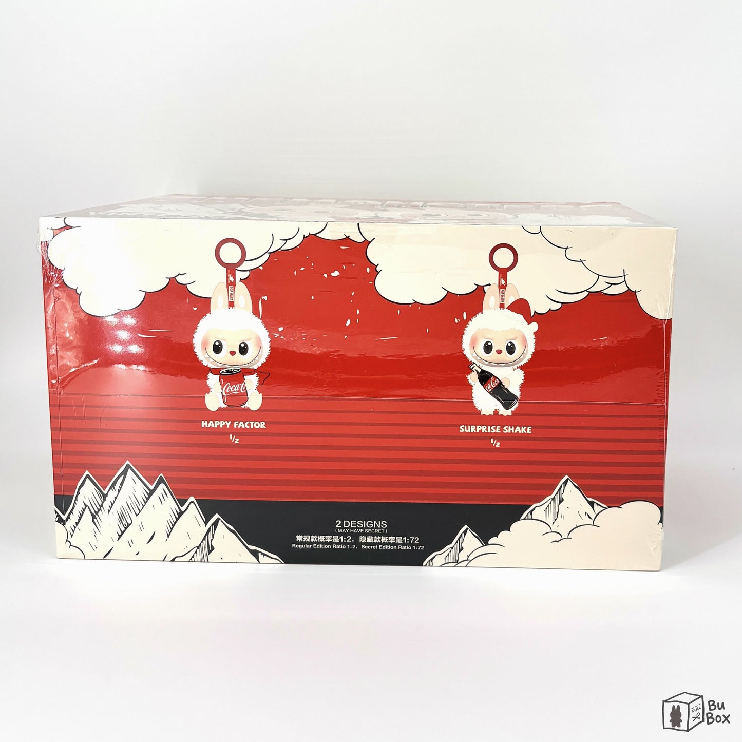 THE MONSTERS Labubu COCA-COLA SERIES-Vinyl Face Blind Box Sealed Case (6 Blind Box)