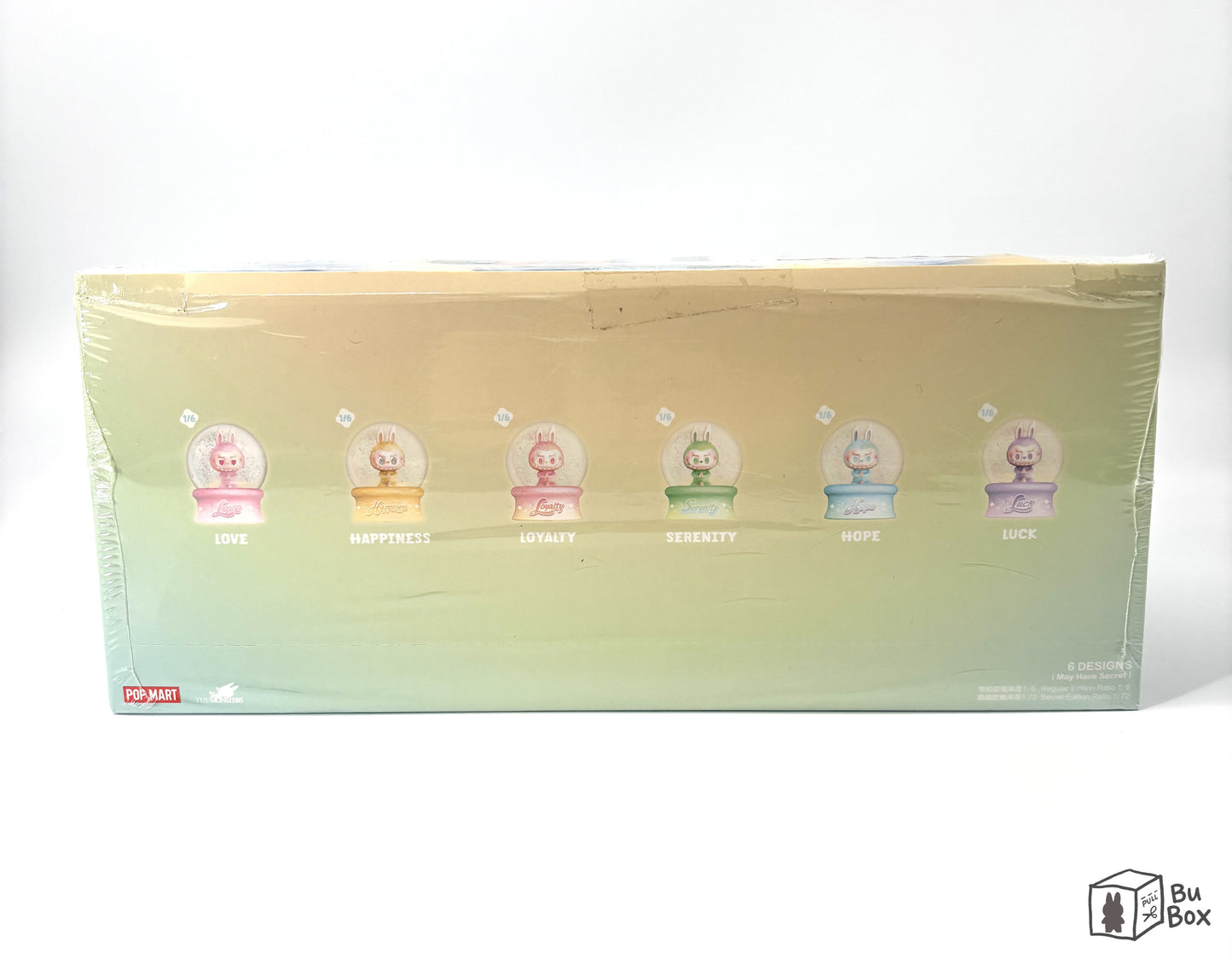 THE MONSTERS Labubu Big into Energy Series Crystal Ball Case (6 Blind Box)