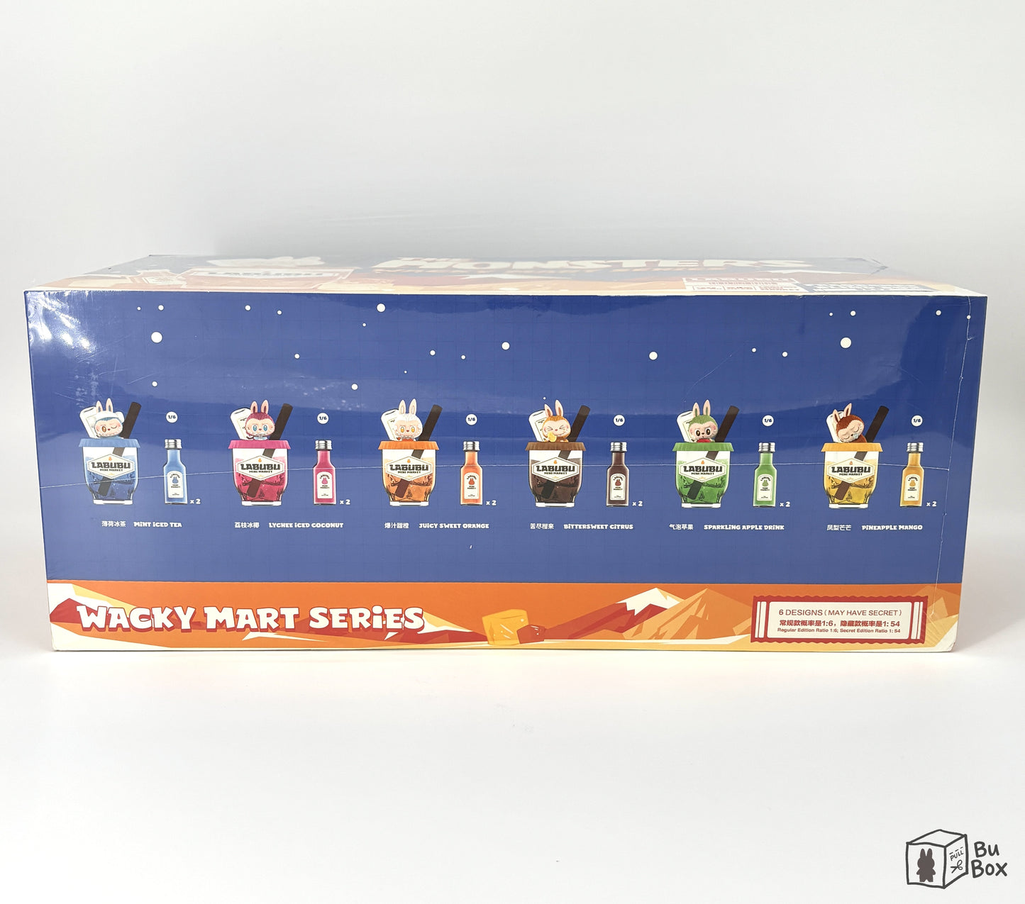 THE MONSTERS Labubu Wacky Mart Series Fragrance Sealed Case (6 Blind Box)