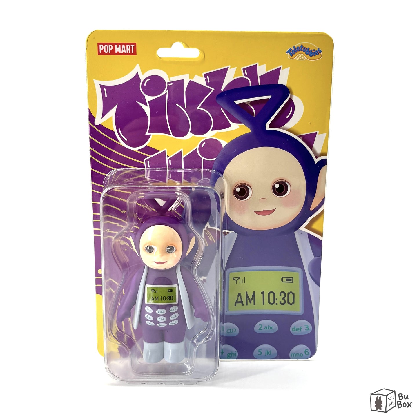 Teletubbies, trendy figure, collectible toy, vibrant design, character figure, playful design, iconic characters, Tinky Winky, Dipsy, Laa-Laa, Po, pop mart, figure