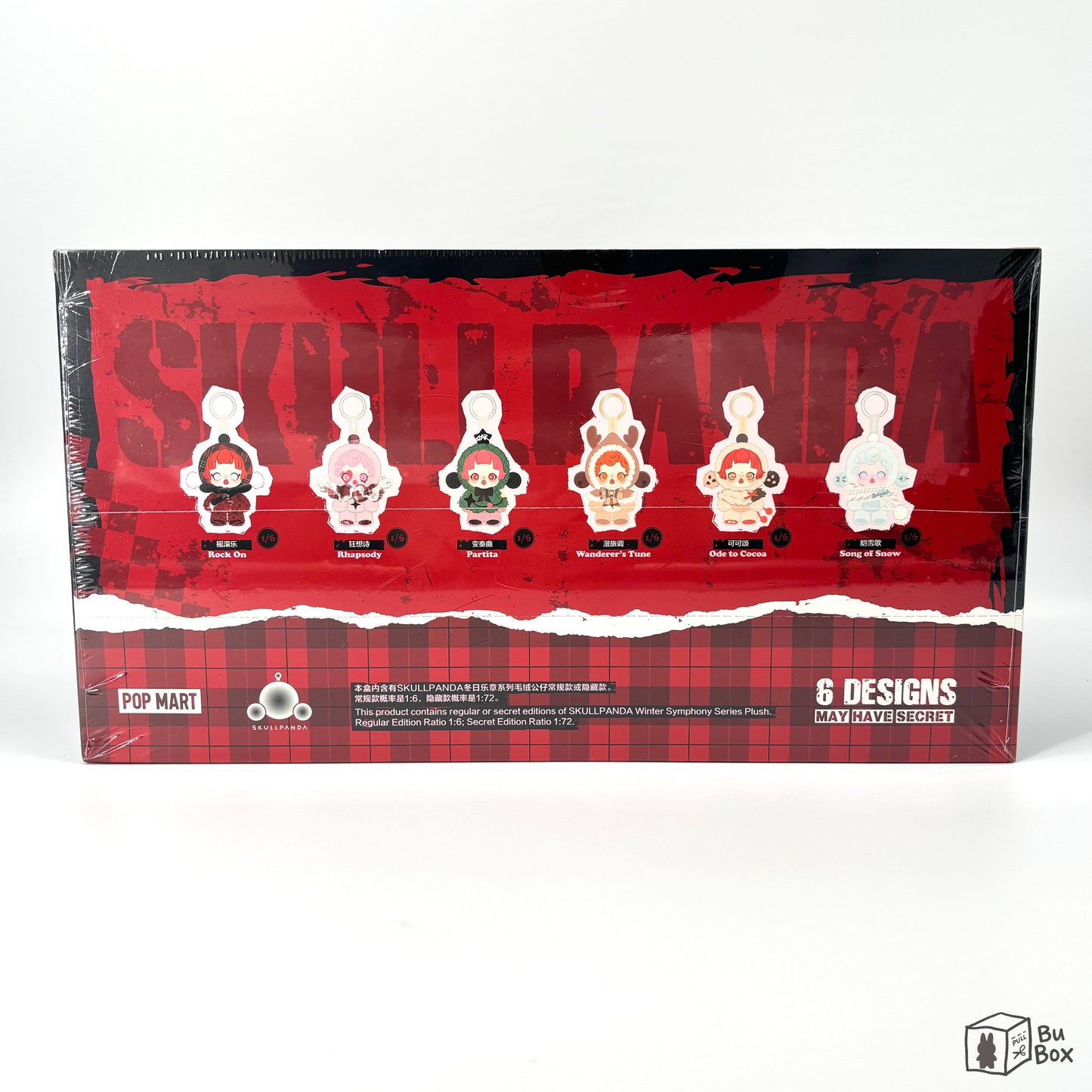 SKULLPANDA Winter Symphony Series Plush Sealed Case (6 Blind Box)