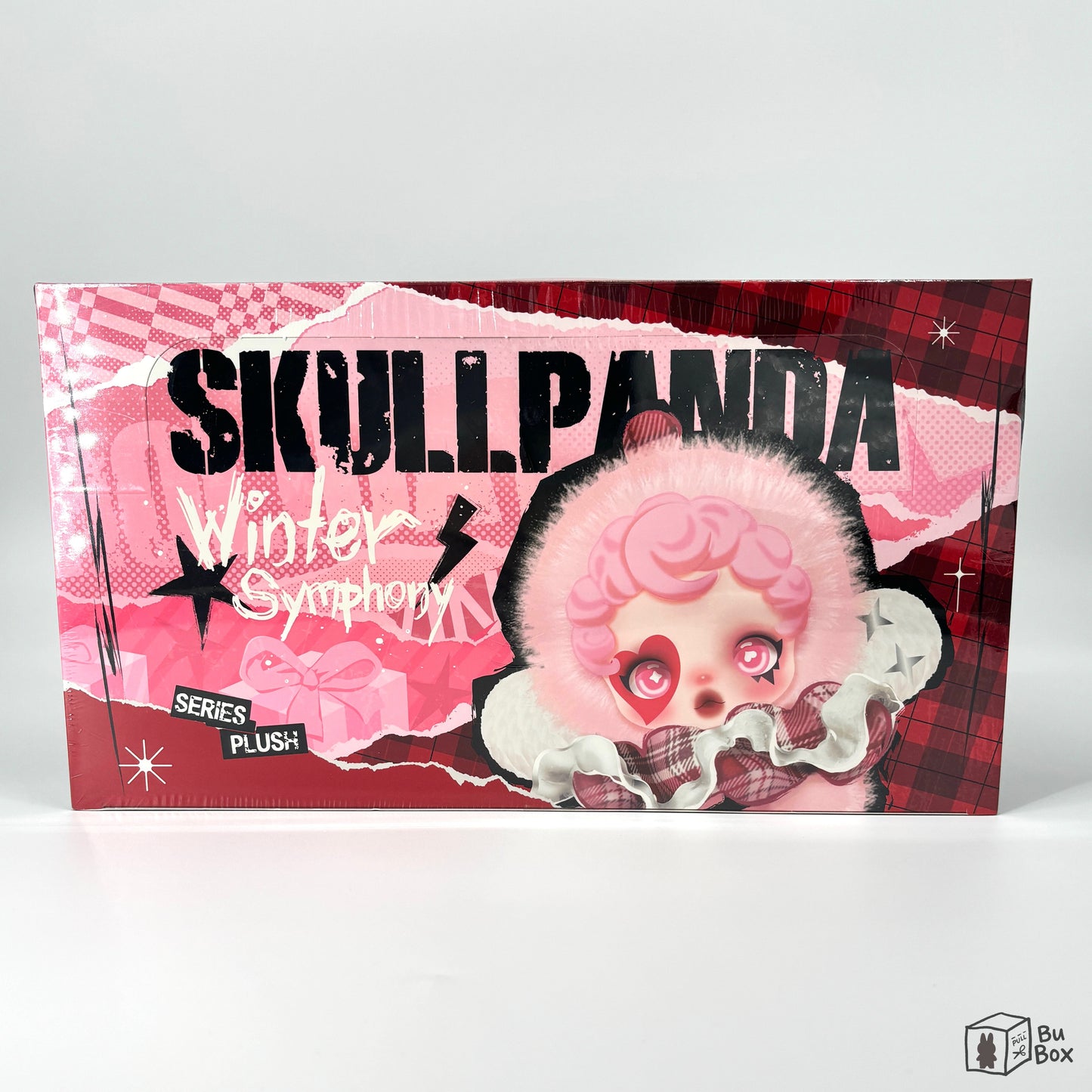 Pop Mart, SKULLPANDA, Winter Symphony Series, vinyl figure, collectible toy, winter theme, concert , snowflakes, musical instruments, playful design