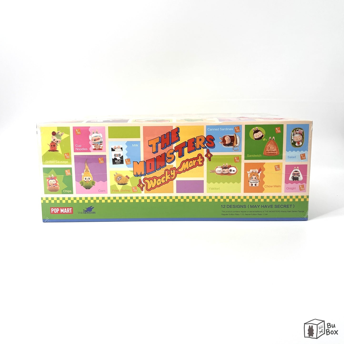 THE MONSTERS Labubu Wacky Mart Series Figures Case (12 Blind Box)