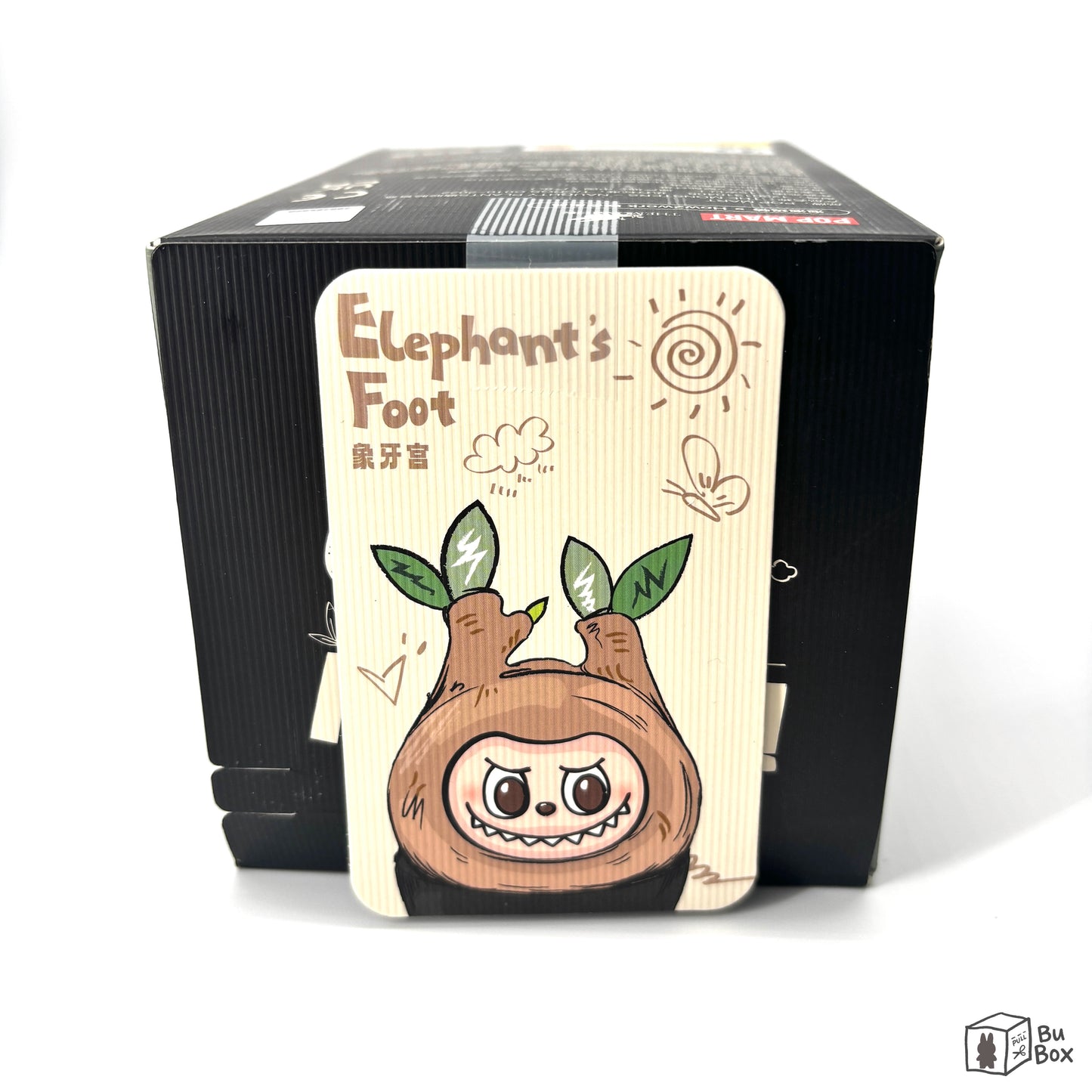 Pop Mart, Labubu, The Monsters, Naughty Plants Series, Bear's Paw, Cactus, Elephant's Foot, pre-opened blind box, collectible toy, sealed inner bag, Naughty Plants, blind box
