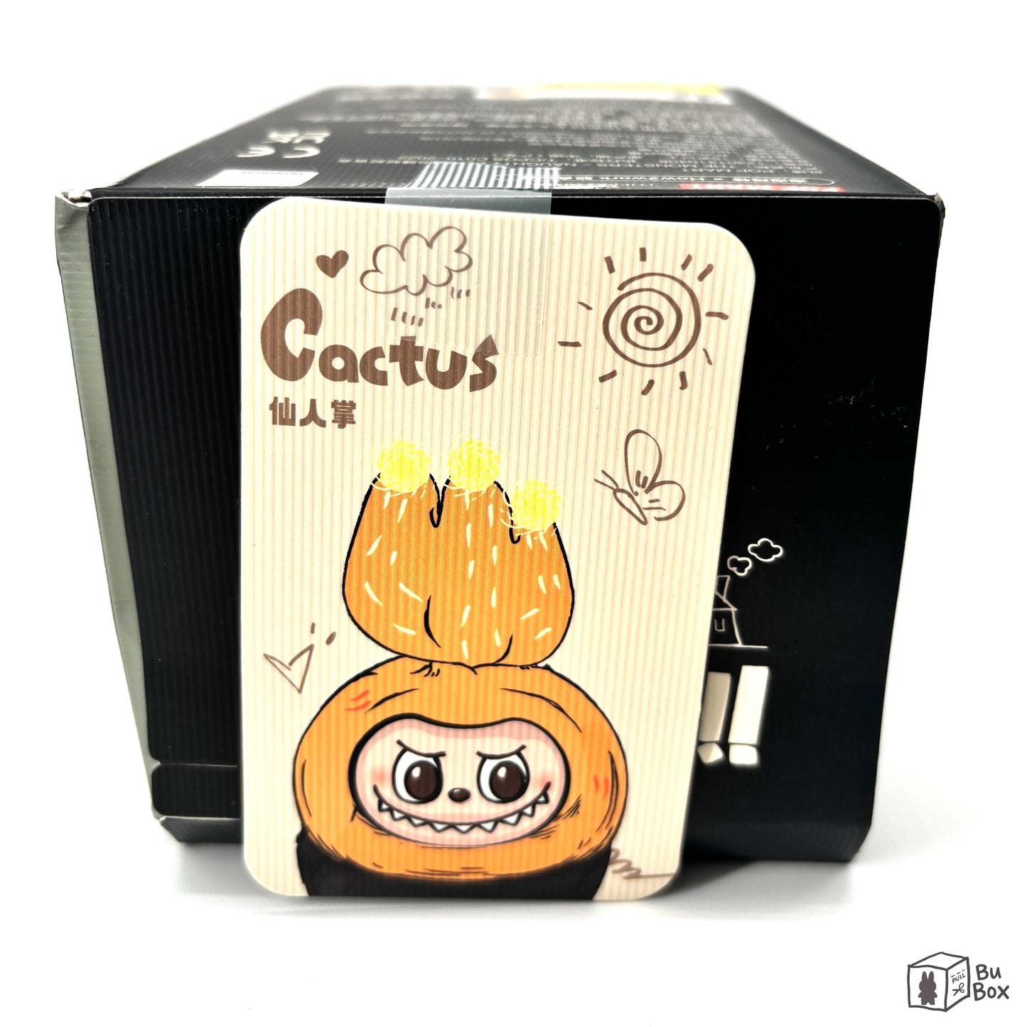 Pop Mart, Labubu, The Monsters, Naughty Plants Series, Bear's Paw, Cactus, Elephant's Foot, pre-opened blind box, collectible toy, sealed inner bag, Naughty Plants, blind box