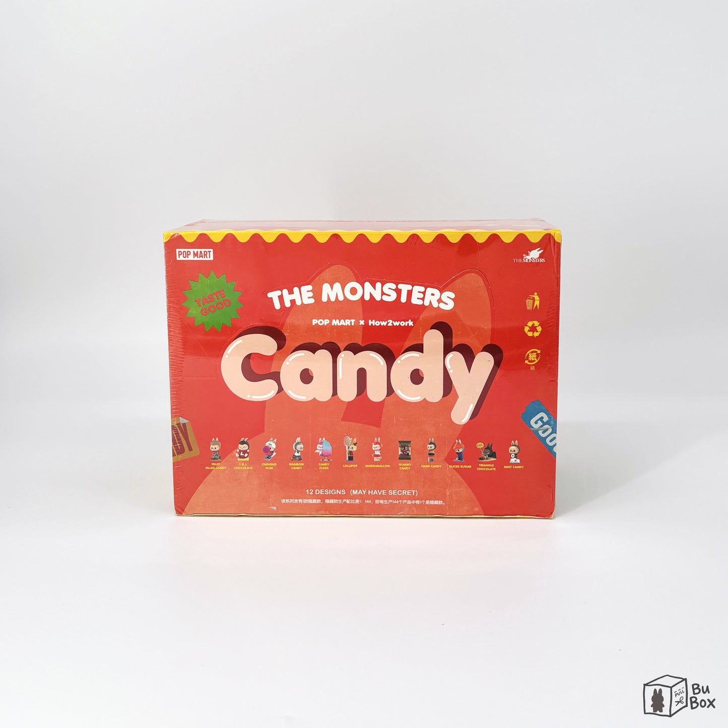 THE MONSTERS Labubu Fruits Series Figure Sealed Case (12 Blind Box)