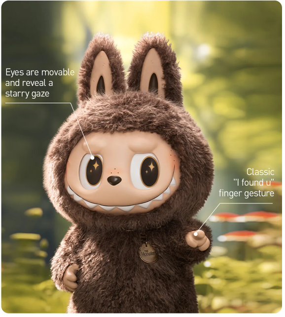 Labubu THE MONSTERS ZIMOMO I FOUND YOU Vinyl Face Doll