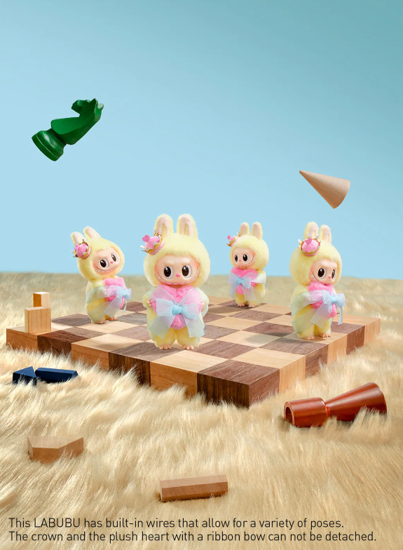 THE MONSTERS Labubu Let's Checkmate Series Vinyl Plush Hanging Card
