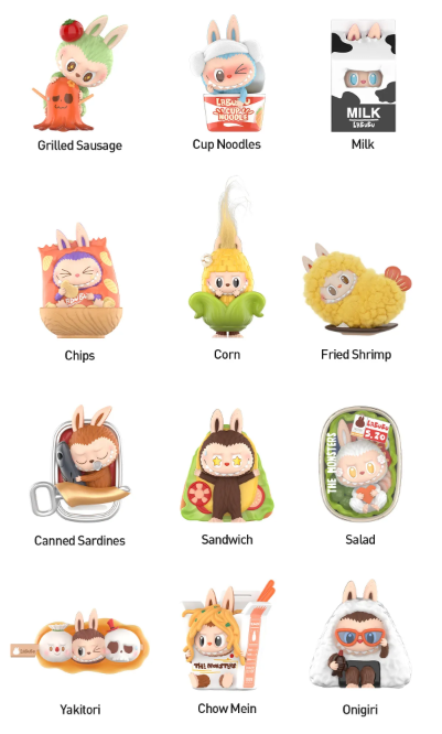 THE MONSTERS Labubu Wacky Mart Series Figure Single Box (1 Blind Box)