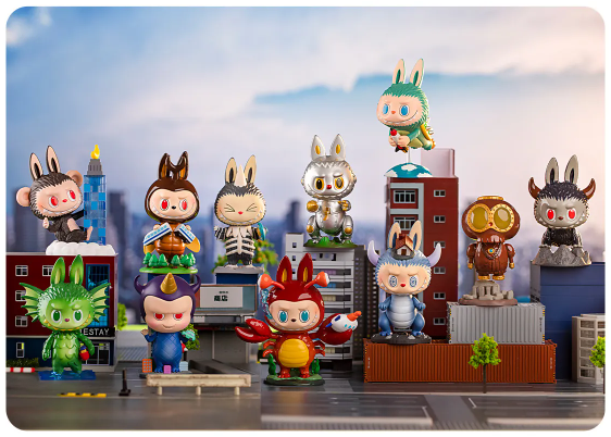 THE MONSTERS Labubu Kaiju Series Sealed Case (9 Blind Box)