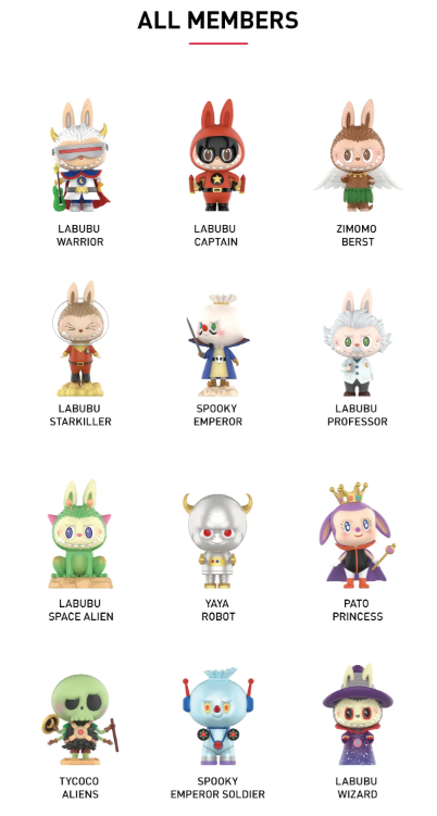 THE MONSTERS Labubu Space Adventures Series Figures Sealed Case (12 Blind Box)