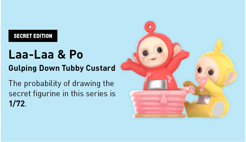 Teletubbies Companion Series Figures Sealed Case (6 Blind Box)