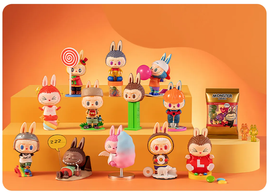 THE MONSTERS Labubu Fruits Series Figure Sealed Case (12 Blind Box)