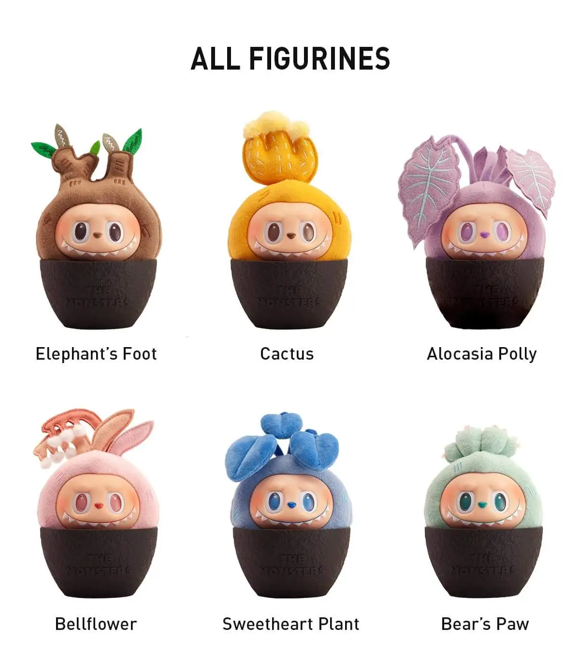 THE MONSTERS Labubu Naughty Plants Series Single Box (1 Blind Box)