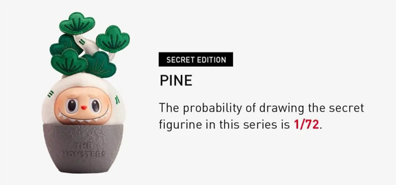 THE MONSTERS Labubu Naughty Plants Series Single Box (1 Blind Box)
