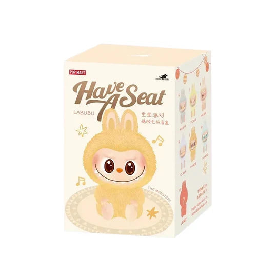THE MONSTERS Labubu Have a Seat Vinyl Face Single Box (1 Blind Box)