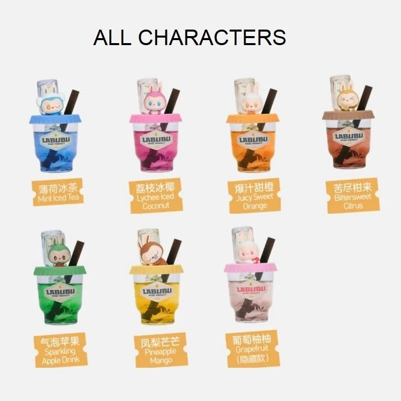 THE MONSTERS Labubu Wacky Mart Series Fragrance Single Box(1 Blind Box)
