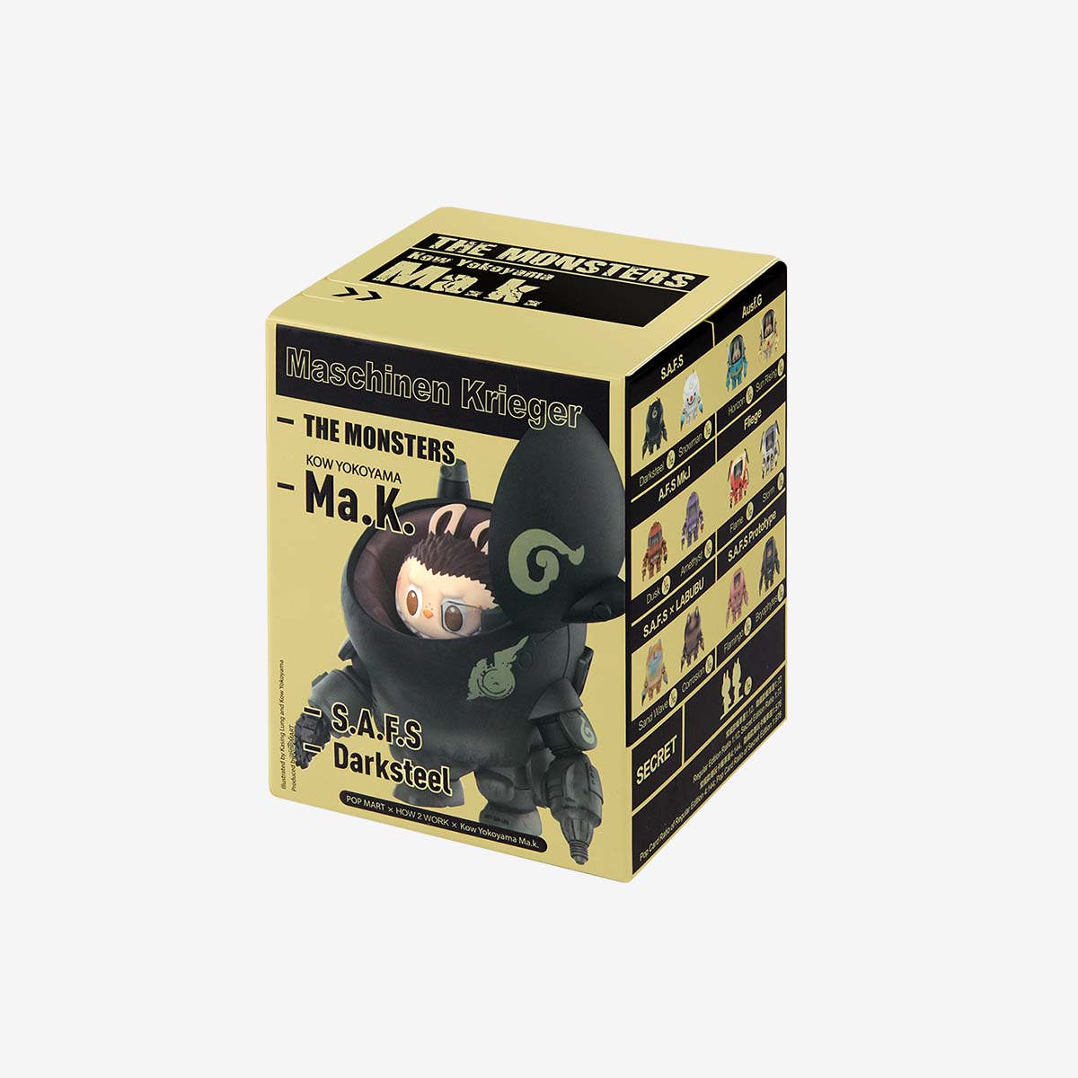 THE MONSTERS Labubu × Kow Yokoyama Ma.k. Series Figure Single Box (1 Blind Box)