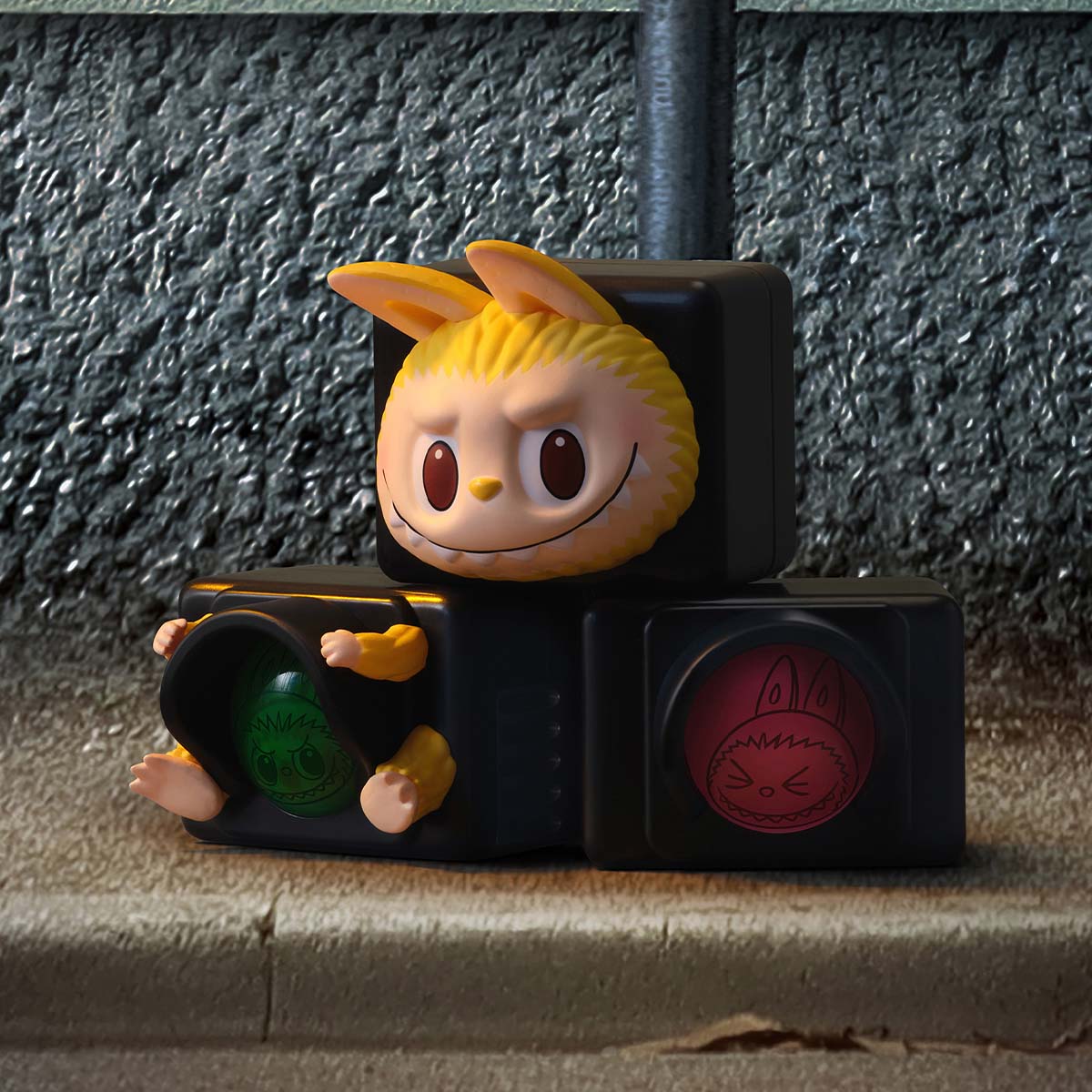 THE MONSTERS Labubu Almost Hidden Series Figures Sealed Case (12 Blind Box)
