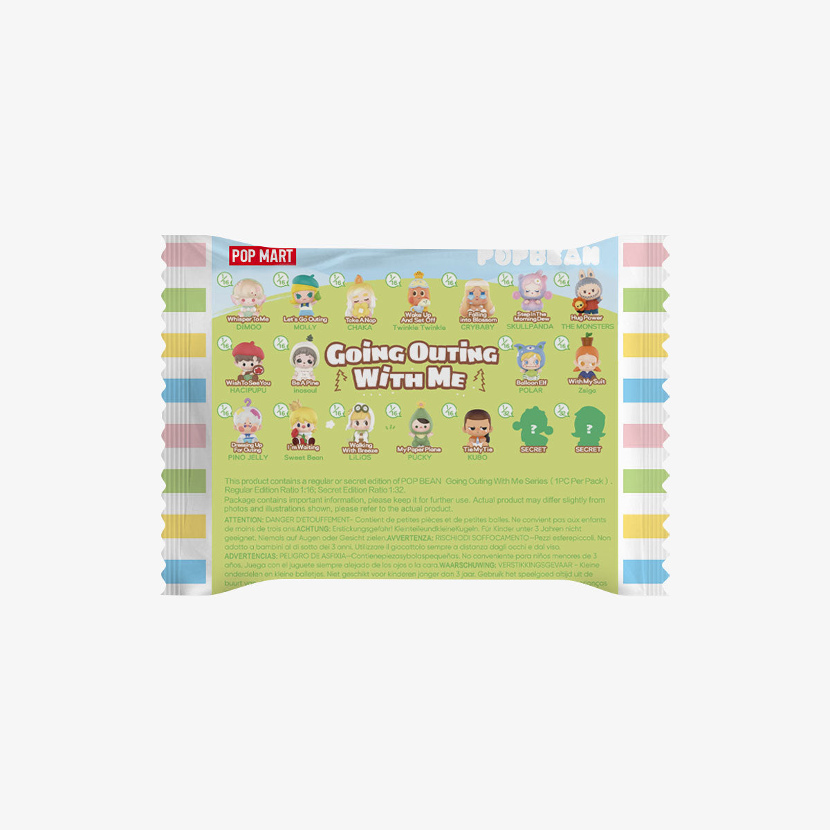 POP BEAN Going Outing With Me Series（1PC Per Pack）