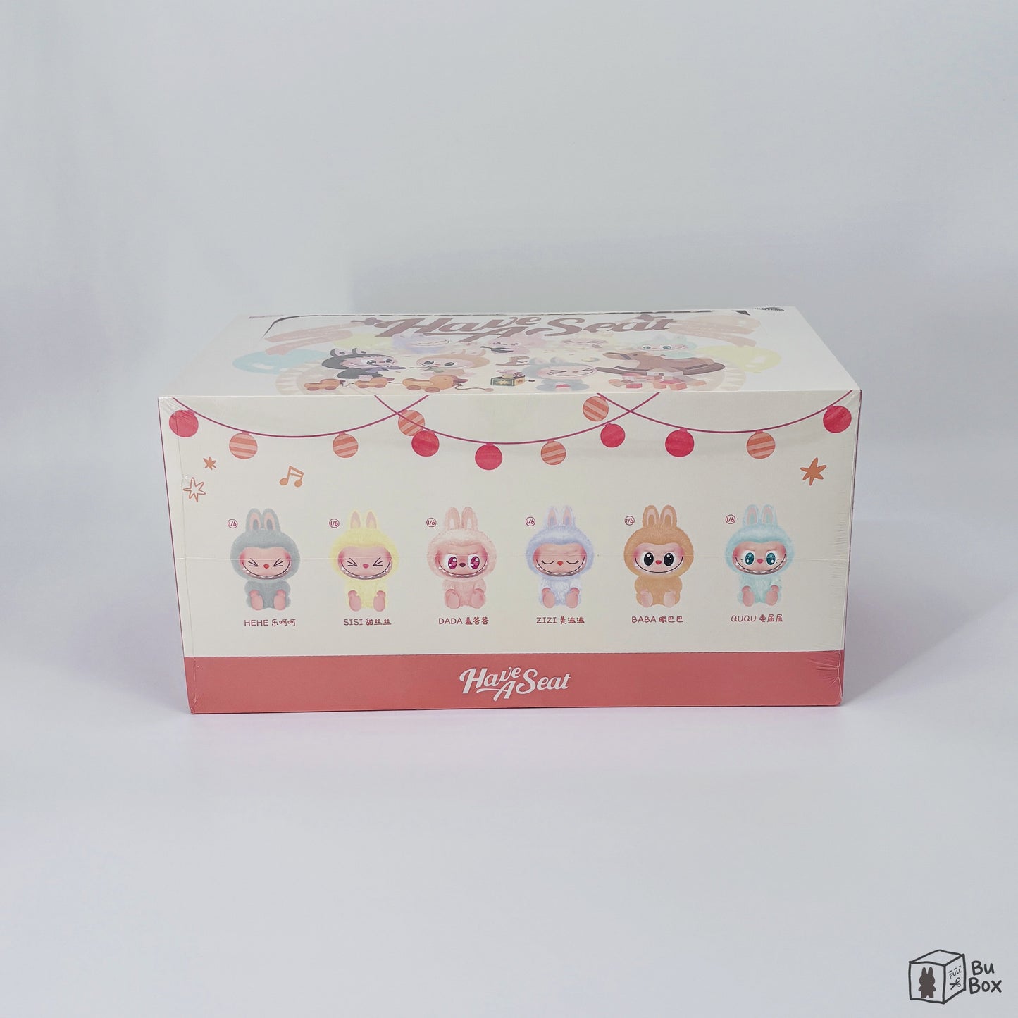 THE MONSTERS Labubu Have a Seat Vinyl Face Sealed Case (6 Blind Box)