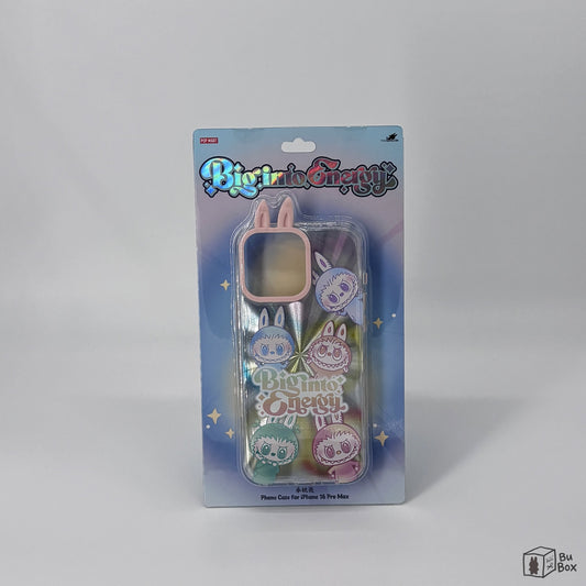 THE MONSTERS Labubu Big into Energy Series iPhone Case featuring a vibrant, energy-themed Labubu character design, perfect for fans of Labubu and stylish, functional phone accessories.