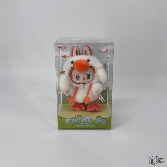 THE MONSTERS Labubu Forest Fairy Tale Series Vinyl Plush Hanging Card featuring a Labubu character with a whimsical forest and fairy tale design, perfect for fans and collectors of Labubu's enchanting style.