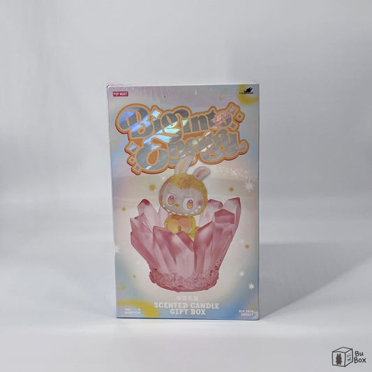 THE MONSTERS Labubu Big into Energy Series Scented Candle Gift Box featuring a Labubu character-inspired scented candle with a vibrant energy-themed design, perfect for fans and collectors of Labubu's dynamic and playful style.